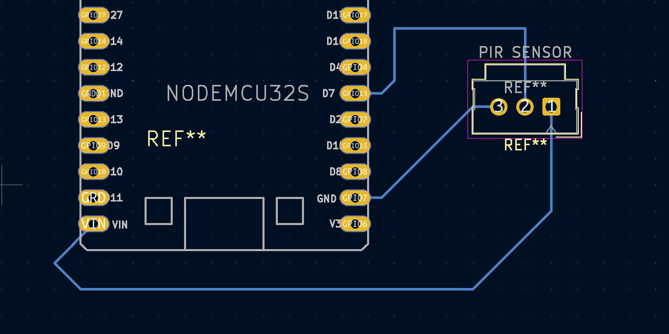 Alarme intrusion avec notification Discord Capture d cran shema alarme kicad v2.png