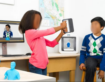 Scanner en 3D avec le scanner Sense 3D de Cubify