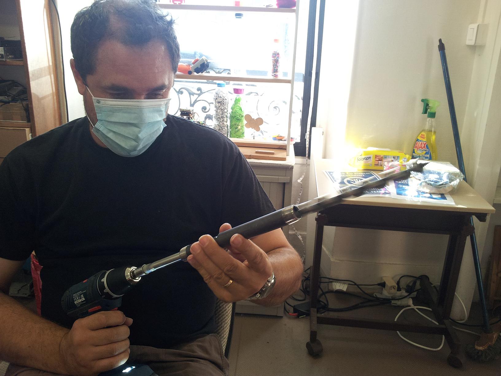 Atelier Extrudeuse Filament Plastique LissageTube.jpg Atelier Extrudeuse Filament Plastique LissageTube.jpg