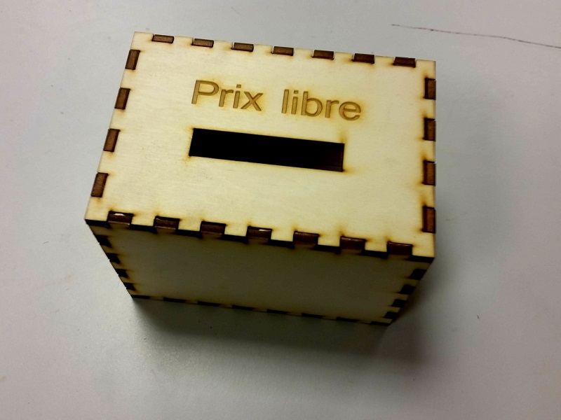 Caisse prix libre Caisse prix libre