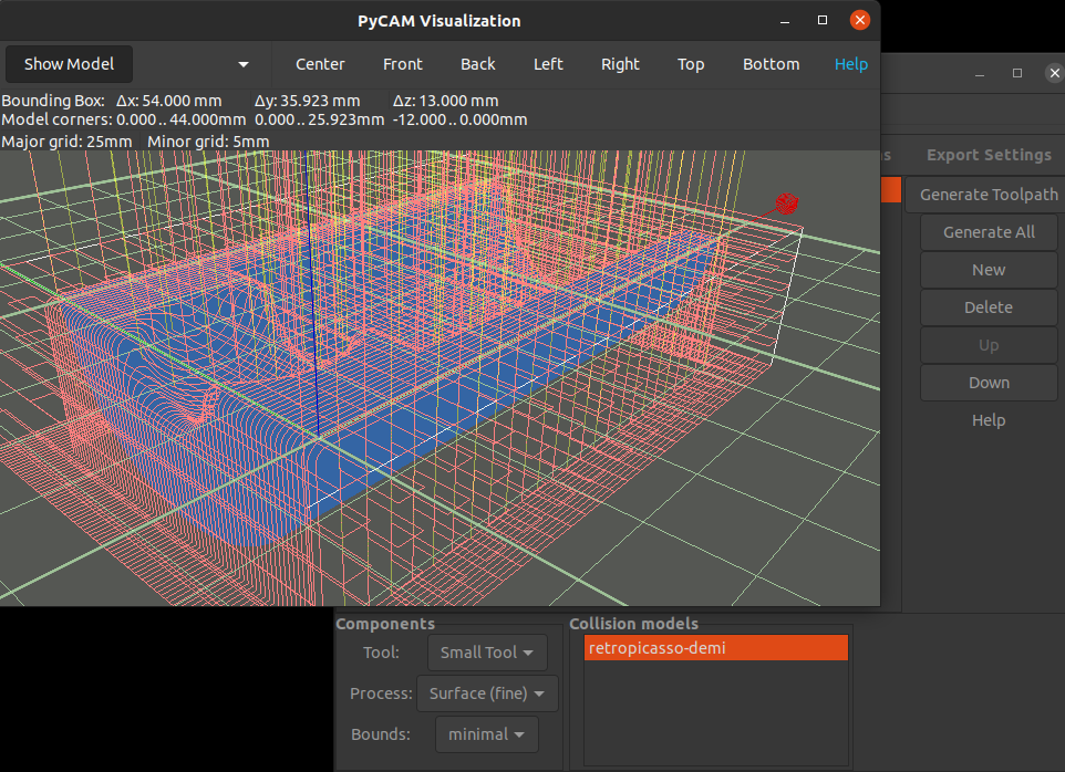 Generer un GCODE CNC avec PyCAM Generer un GCODE CNC avec PyCAM