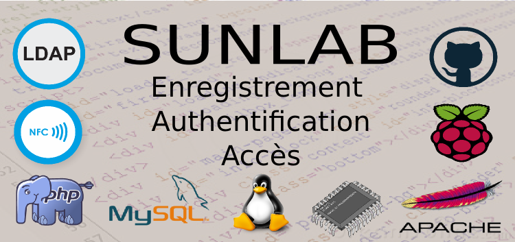SUNLAB - Enregistrement, Authentification & Accès électronique SUNLAB - Enregistrement, Authentification & Accès électronique