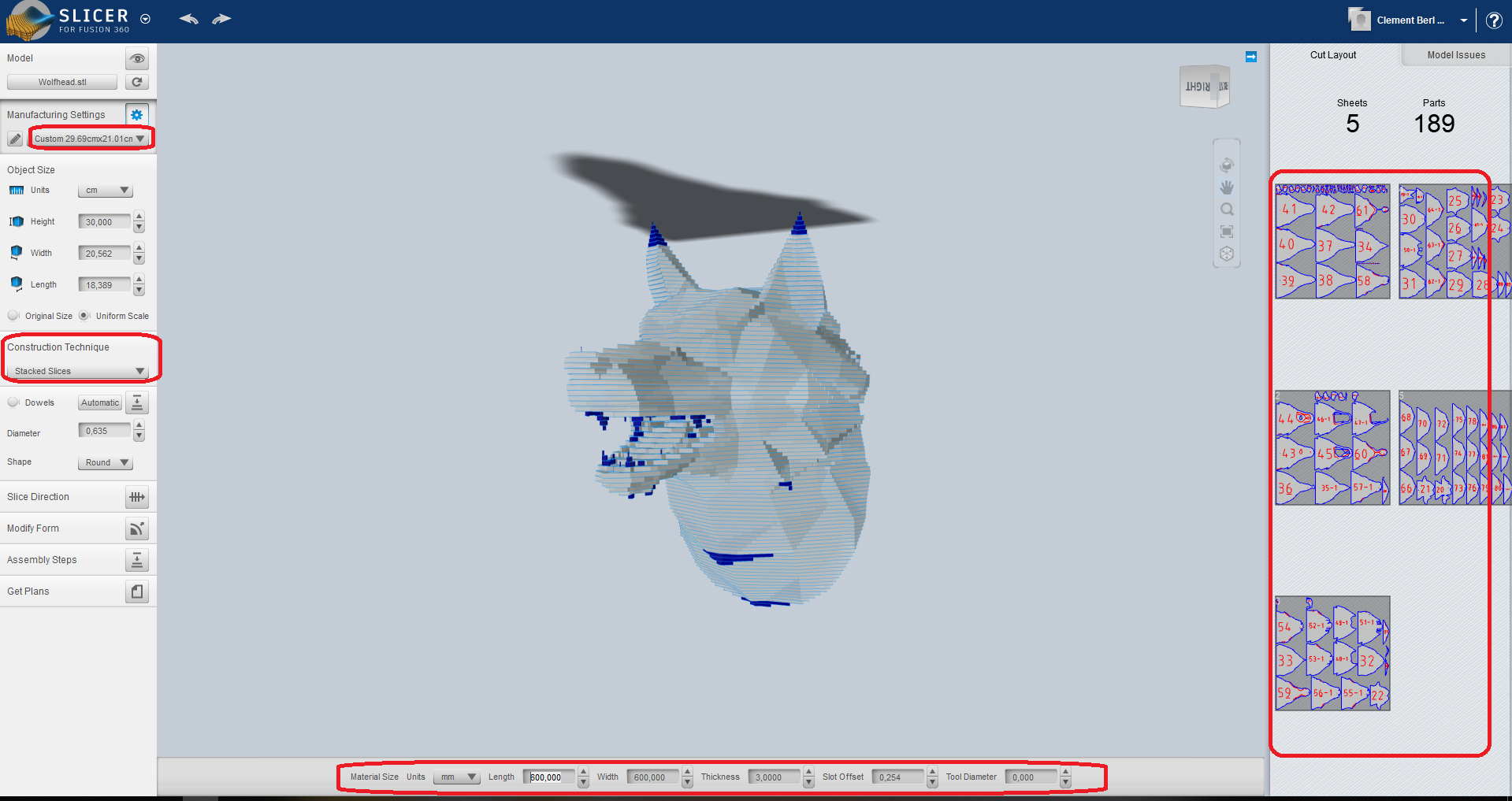 T te de loup 3D en bois dezdadad.png T te de loup 3D en bois dezdadad.png